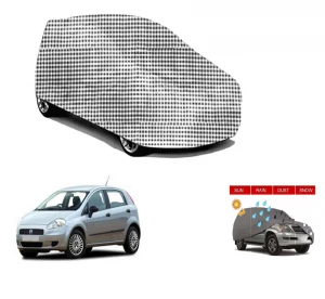 car-body-cover-check-print-fiat-grande-punto